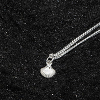 Caribbean Small Clam Shell Sea Shell Pendant with Chain - Pendent - Caribbijou Island Jewellery