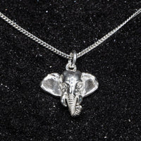 Caribbijou Elephant Head Pendant with Chain - Pendent - Caribbijou Island Jewellery