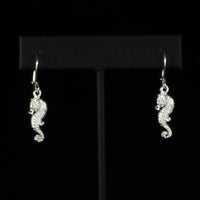Caribbijou Seahorse Earring Hanging Short - Earring - Caribbijou Island Jewellery