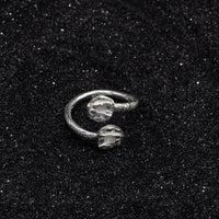 Extra Light Bangle Adjustable Ring with Steel Pan or Steel Drum - Ring - Caribbijou Island Jewellery