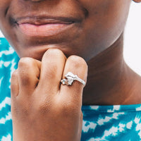 Extra Light Fist Bangle Ring - Ring - Caribbijou Island Jewellery