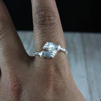 Extra Light Fist Bangle Ring - Ring - Caribbijou Island Jewellery