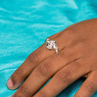 Extra Light Fist Bangle Ring - Ring - Caribbijou Island Jewellery