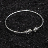 Extra Light Turtle Bangle with Calypso Pattern - Bangle - Caribbijou Island Jewellery