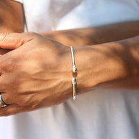 Heavy Plain Solid Ball Bangle - Bangle - Caribbijou Island Jewellery