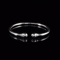 Heavy Plain Solid Ball Bangle - Bangle - Caribbijou Island Jewellery