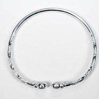 Medium Bangle with Synthetic Ruby July Birthstone - Bangle - Caribbijou Island Jewellery